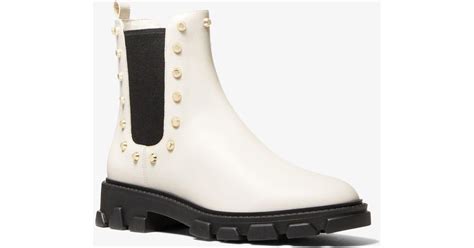 michael kors ridley chelsea boot|Ridley Astor Stud Leather Boot .